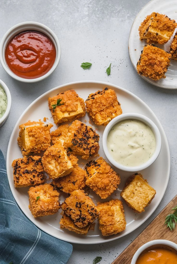 Crispy Tofu Nuggets