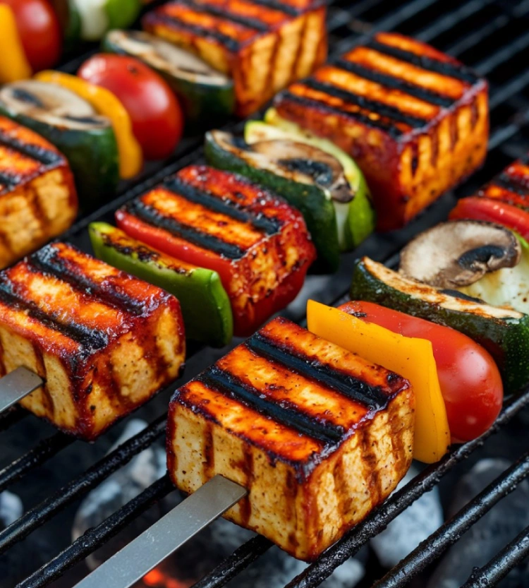 Grilled Tofu Skewers